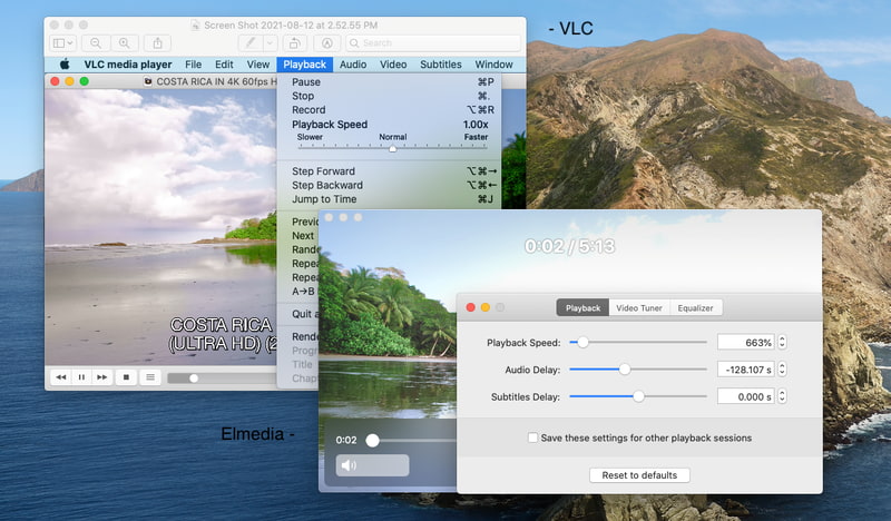 Elmedia - best alternative VLC for Mac
