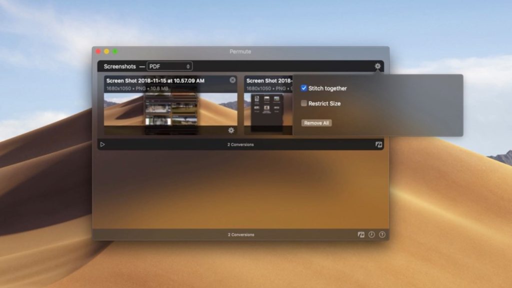 Permute Permute - conversor para macOS