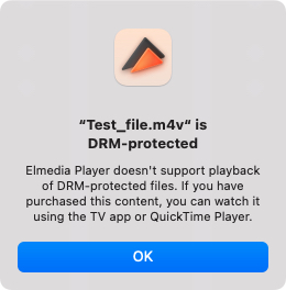DRM-protected file