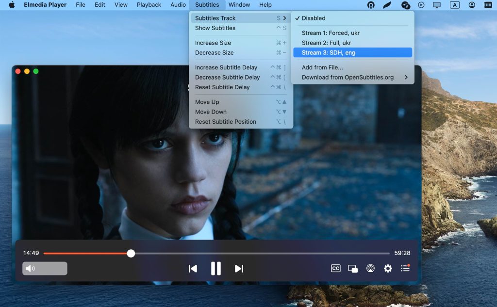 add subtitles on video - Elmedia