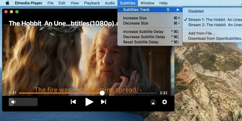 add subtitles on video - Elmedia