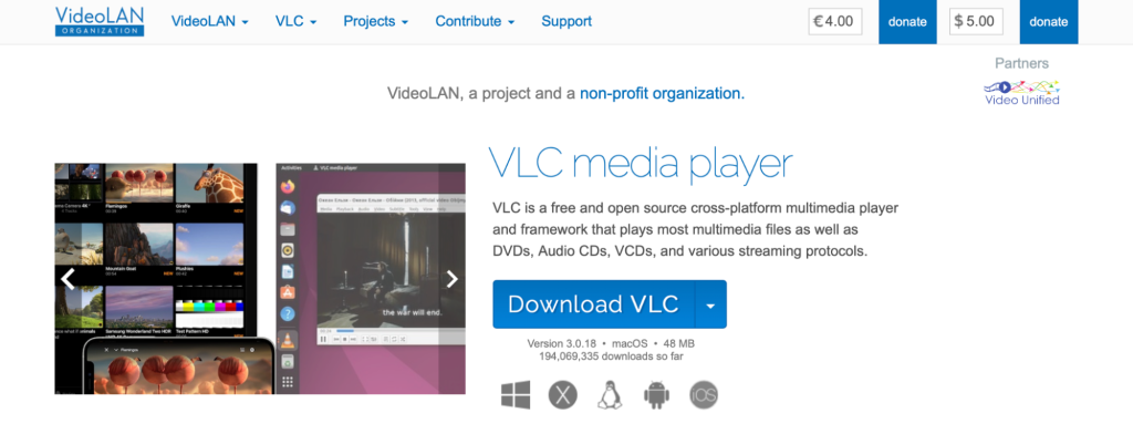 VLC Player demo VLC Player demo