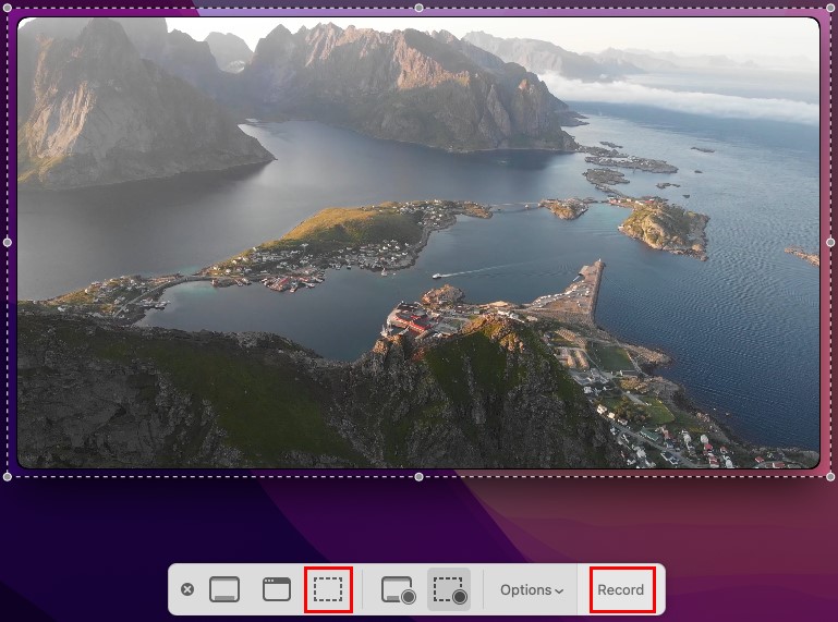 Screen recording on QuickTime Screen recording on QuickTime