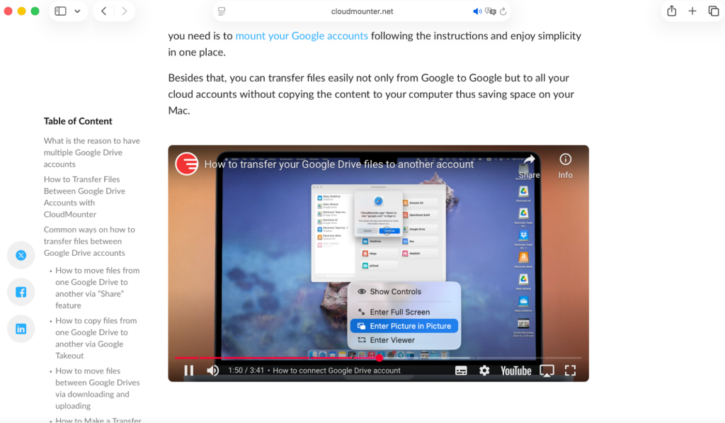 Right-click twice to open Safari’s menu