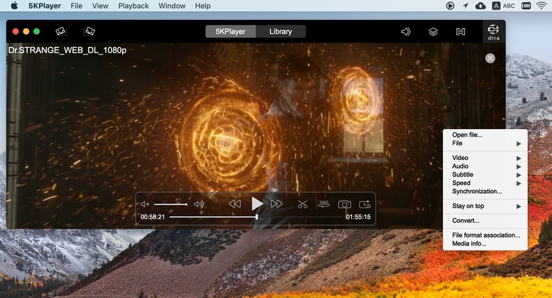 Mac media player - 5KPlayer