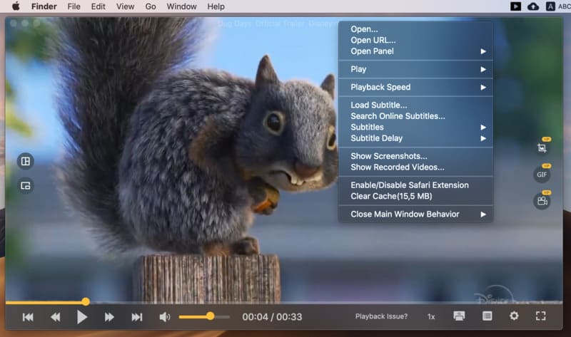 Omni Player for Mac open VOB file on Mac
