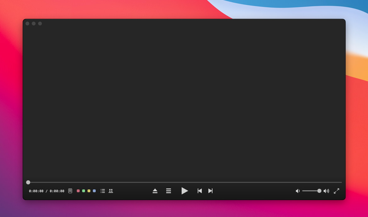 Plays unencrypted videos in bmdv format Aurora Blu-Ray player