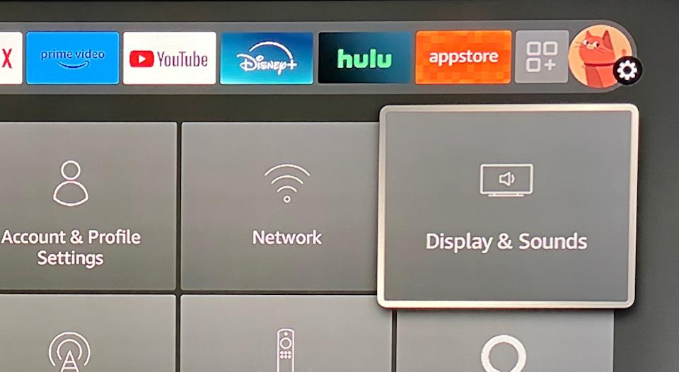 Display & Sounds on Smart TV