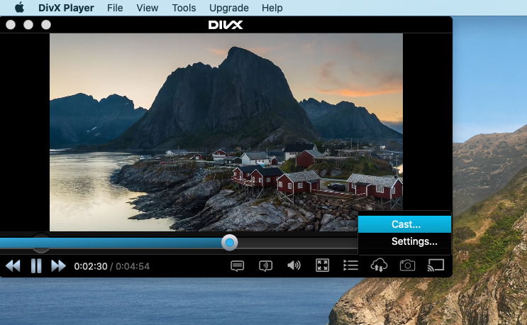 Screen share Mac to LG TV with DivX