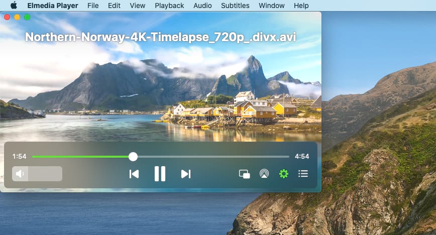 Play DivX on Mac with Elmedia