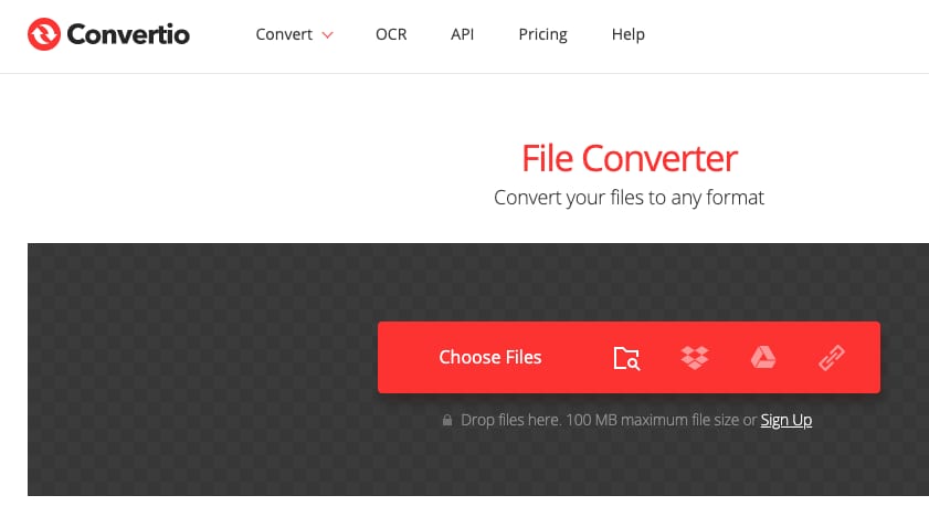 Convert K-lite Codec using Convertio