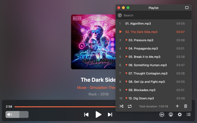 La mejor aplicación de reproductor de MP3 para Mac