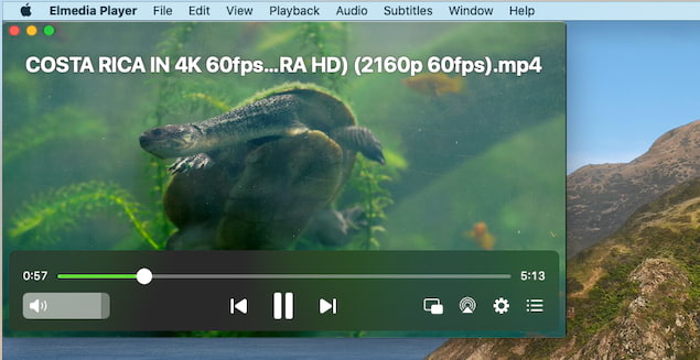 RealPlayer alternative on Mac - Elmedia