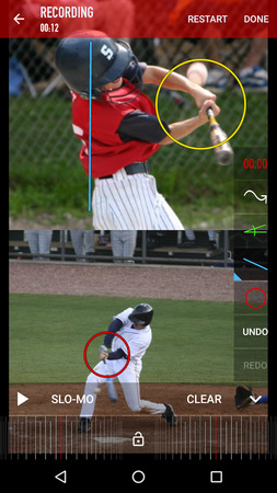 video player with zoom and slow motion