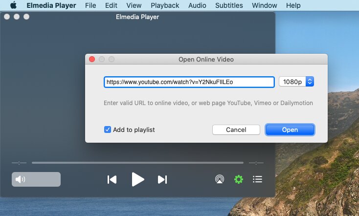 VLC for alternative - Elmedia Player