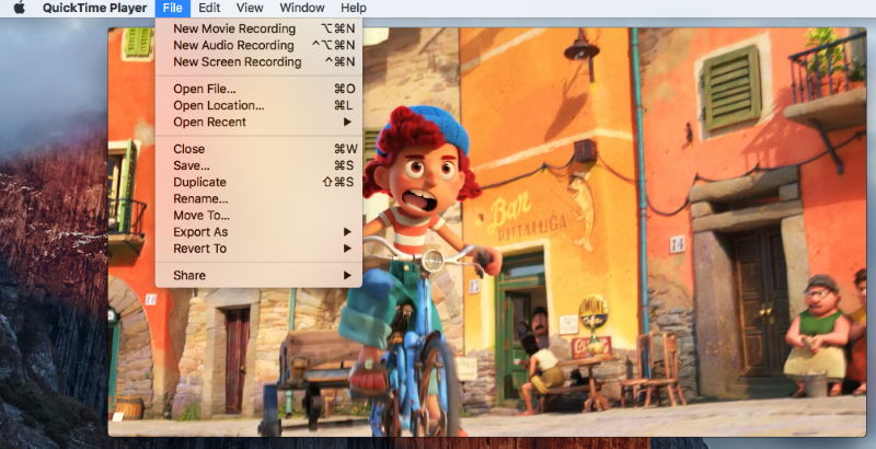  VLC for Mac alternative: QuickTime Player