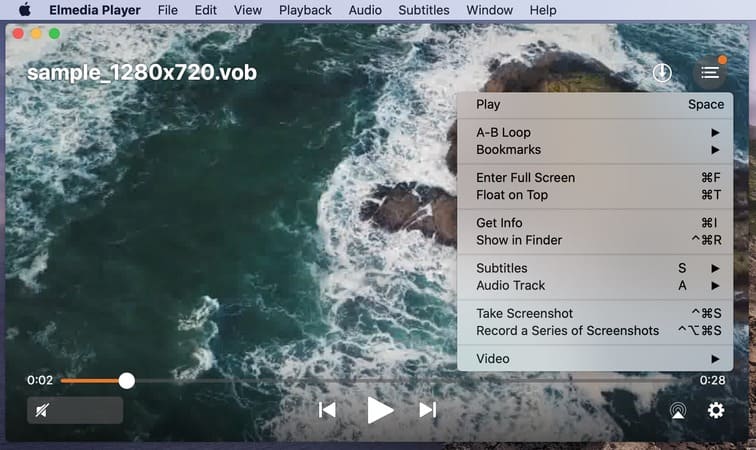 best video player for vob files