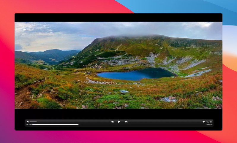 open WebM video MPlayerX
