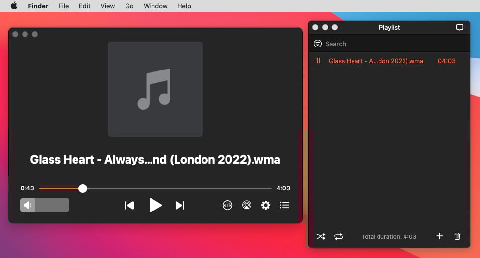 Play WMA Audio Files on Your Mac Elmedia Player