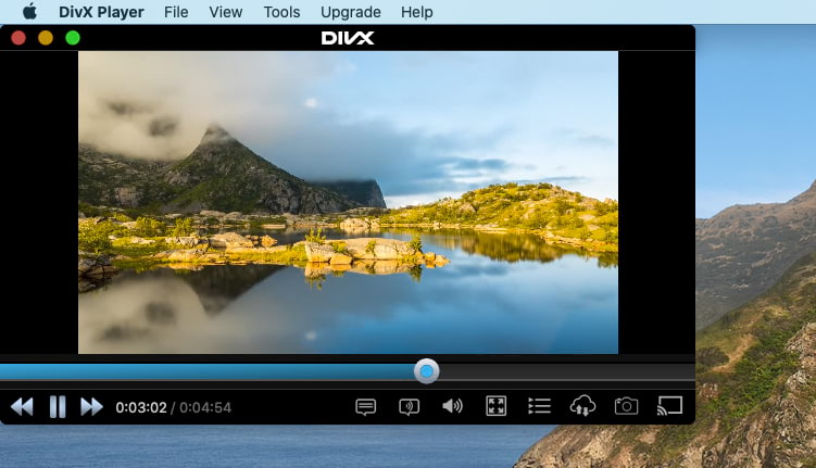 DivX can play Xvid codec on Mac