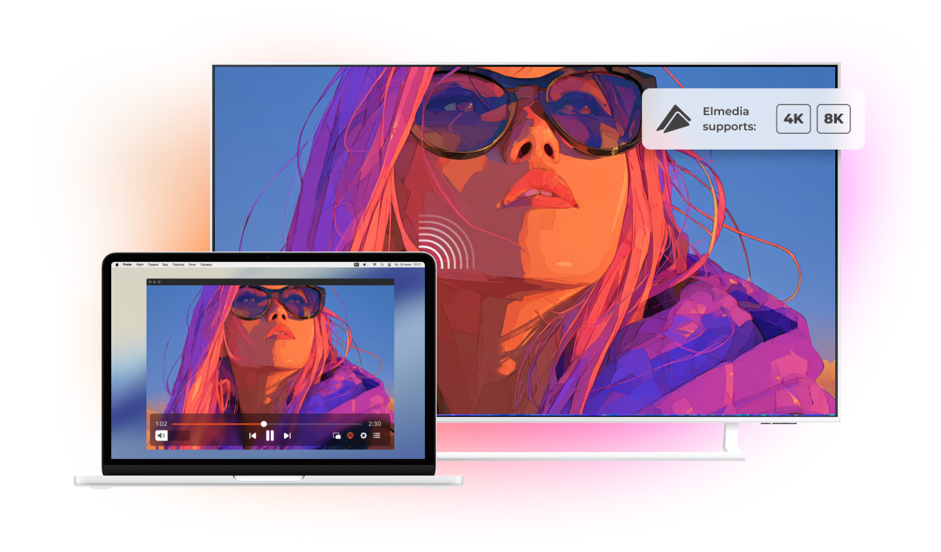Stream Mac to TV with Elmedia Player