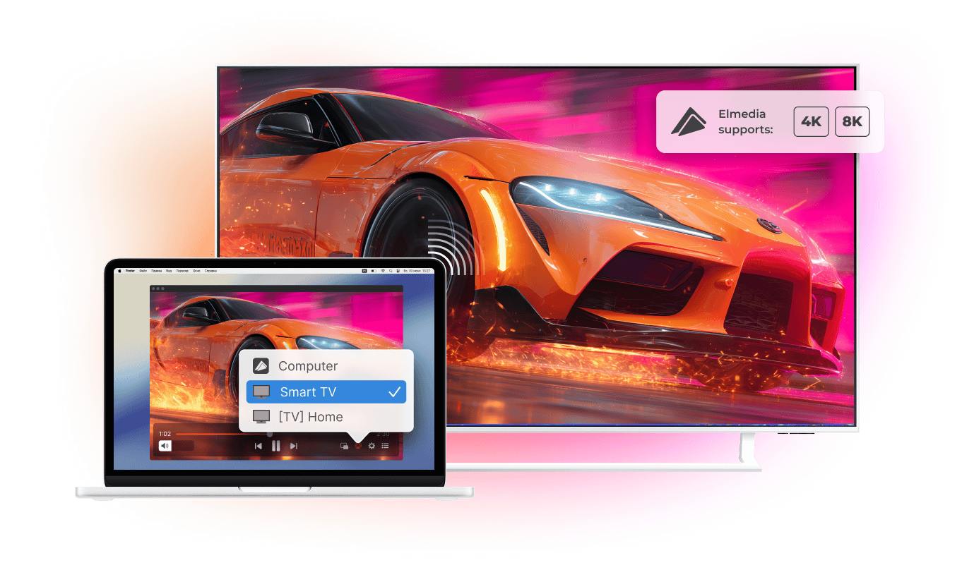 Stream video from Mac to DLNA
