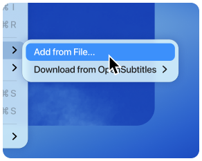 Support for external audio and subtitles in Elmedia Video Player