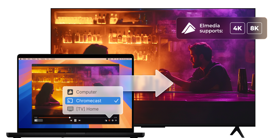 Streaming di file locali