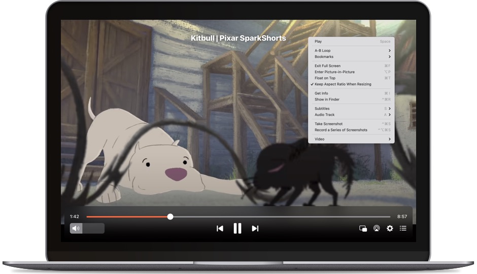 free media player for Mac with cool features